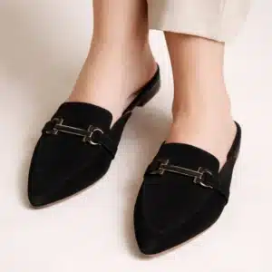 Black Luxe Pointed-Toe